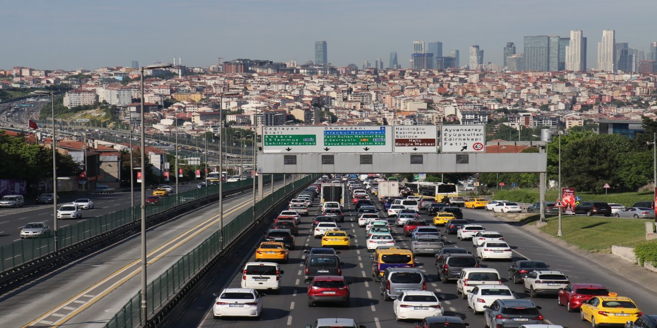 İstanbul'da bayram dönüşü trafiği
