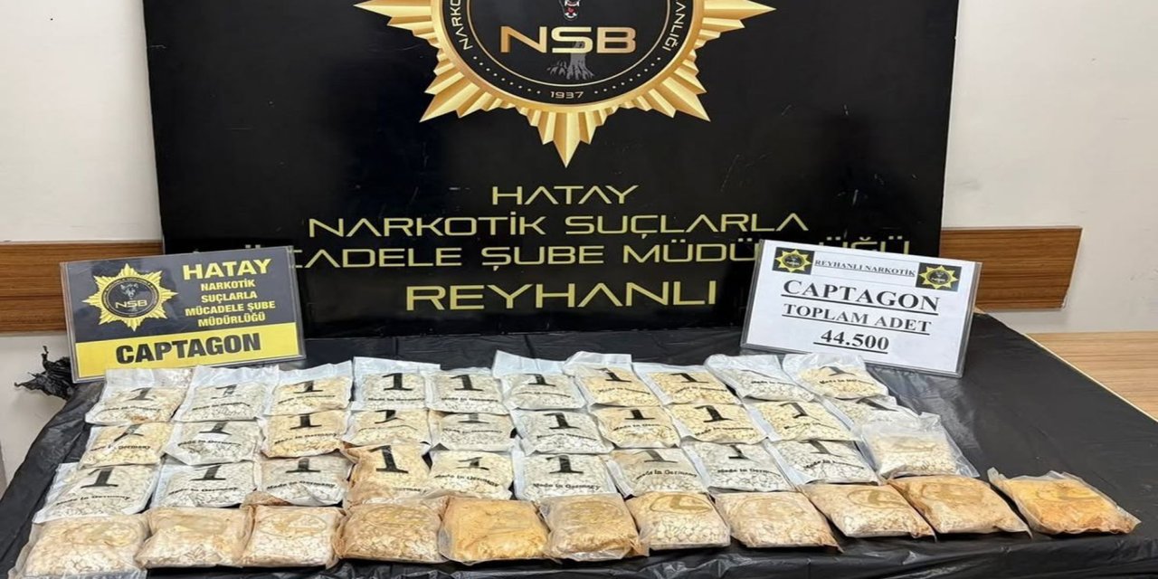 Hatay'da uyuşturucu operasyonları: 77 tutuklama