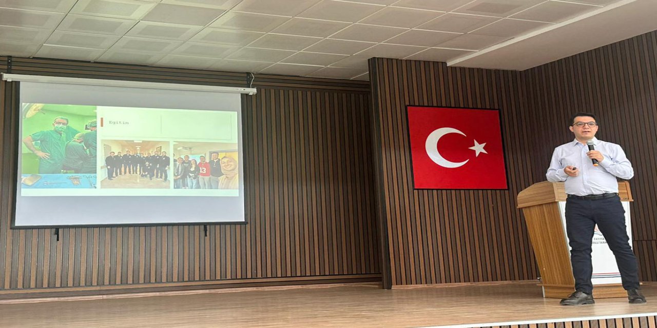 Doçent Doktor Ortaç'tan öğrencilere başarı semineri
