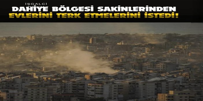 İşgal rejimi Lübnan'da işgalini yoğunlaştıracağı tehdidinde bulundu