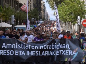 Festival'de 'ETA mahkumlarına özgürlük' protestosu