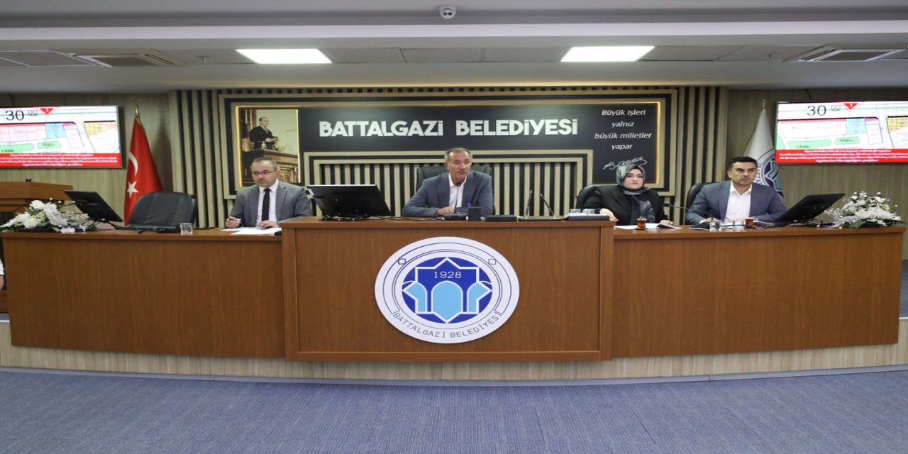 Battalgazi Belediyesi Meclisi haziran ayı toplantısı yapıldı