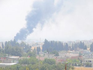 IŞİD mevzileri havadan ve karadan vuruluyor