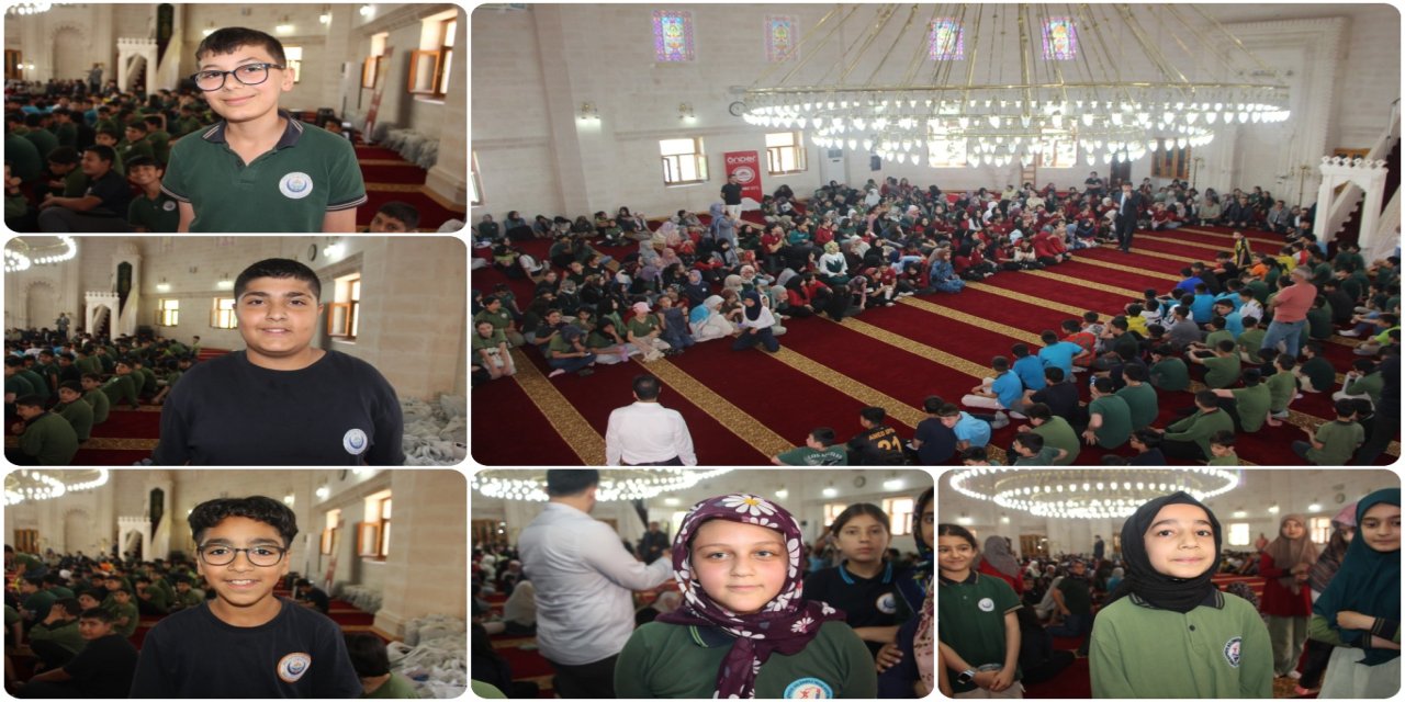 Mardin'de 440 öğrenci "İlk Seccadem" etkinliğinde buluştu