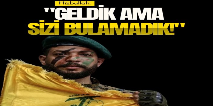 Hizbullah, Şakif Kalesi'nde keşif yaptı: "Geldik ama sizi bulamadık!"