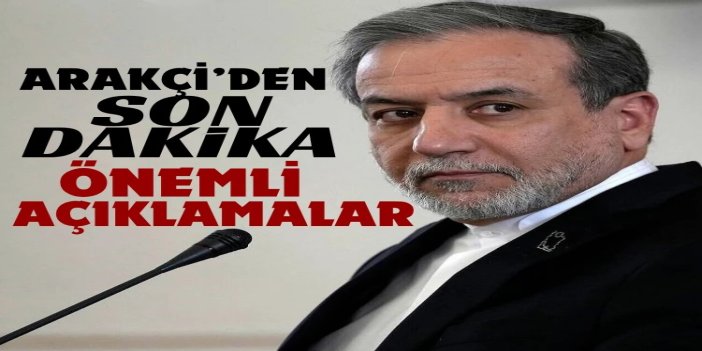 Arakçi: ABD ile temas kesilmedi
