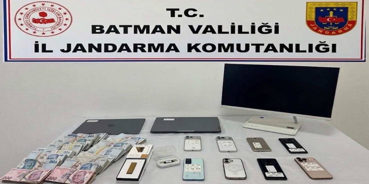Batman'da bahis şebekesine darbe: 125 milyon TL'lik para trafiği tespit edildi