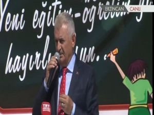 Başbakan Yıldırım: "FETÖ'cü ve bölücü öğretmenleri aranızda barındırmayın"