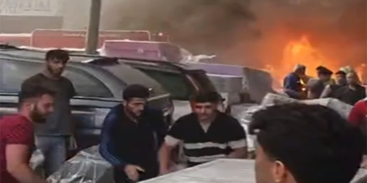 Konya'da Tenekeciler Sanayi Sitesi’nde yangın paniği