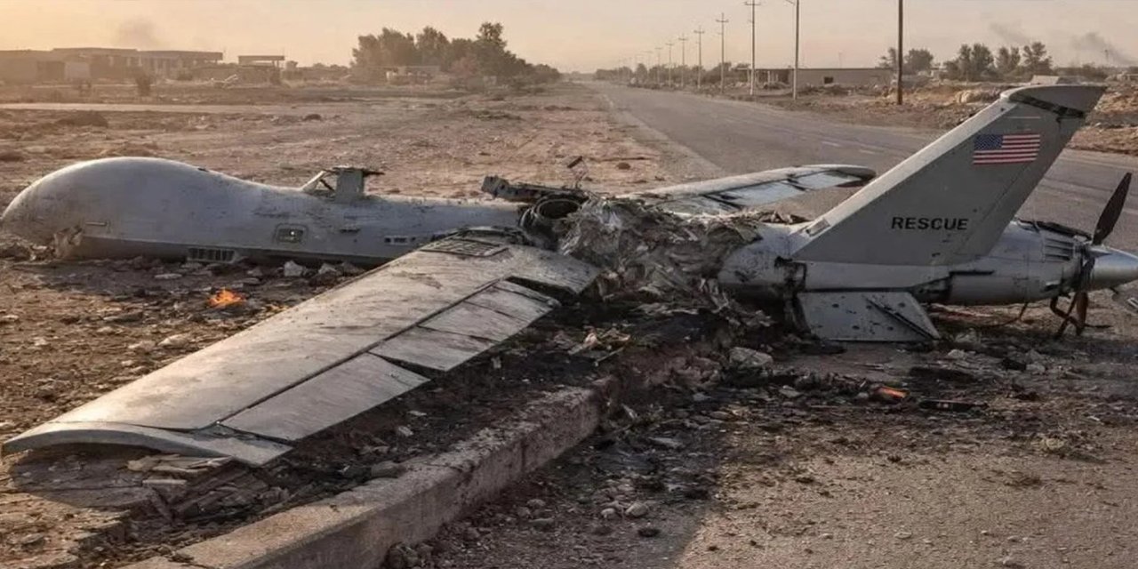 İran hava savunması ABD'ye ait MQ-9 keşif İHA'sını düşürdü