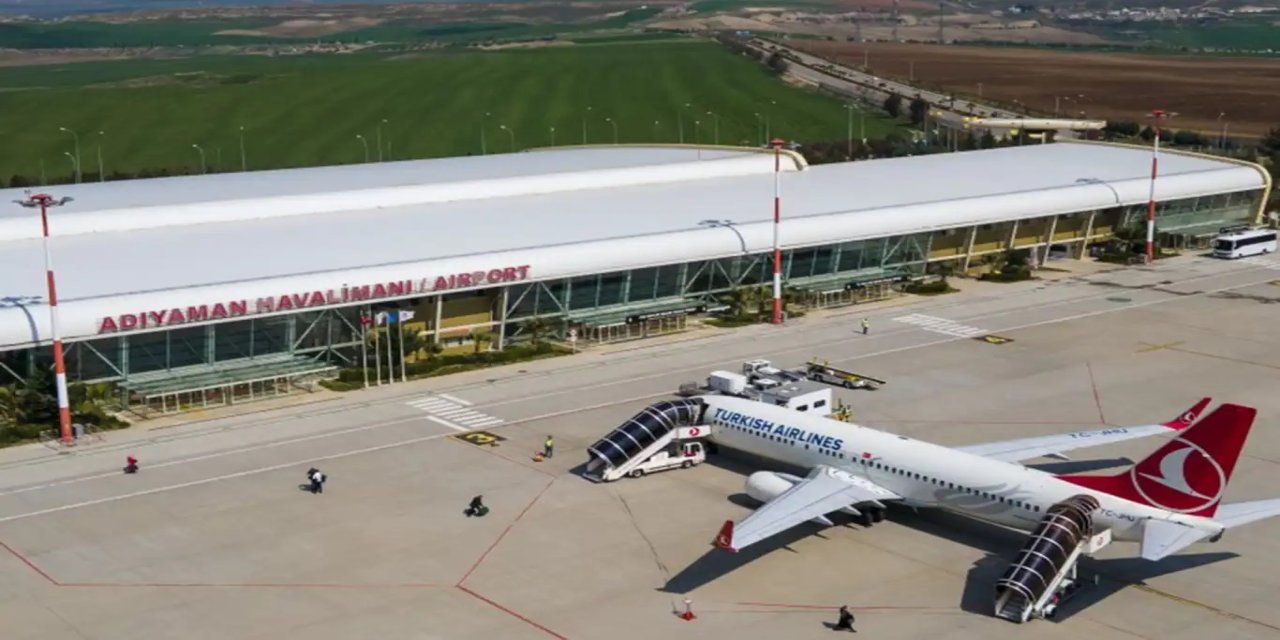 Adıyaman Havalimanı'nda yolcu trafiği yüzde 1,5 azaldı
