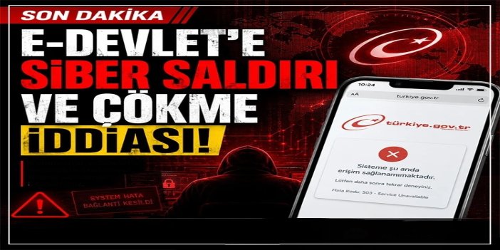 DMM: E-Devlet’e siber saldırı ve çökme iddiaları gerçeği yansıtmıyor