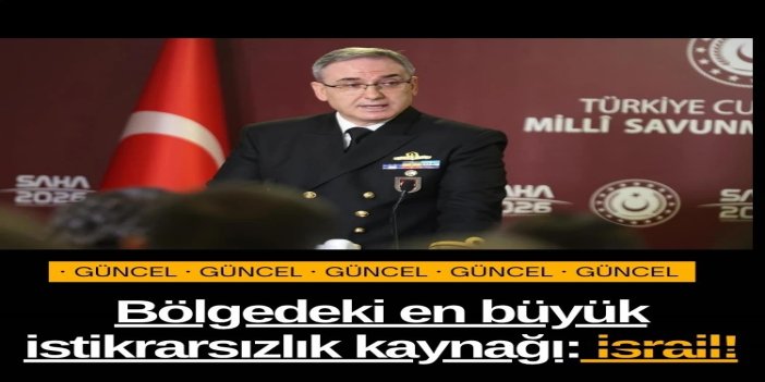 MSB: Bölgedeki en büyük istikrarsızlık kaynağı; israil