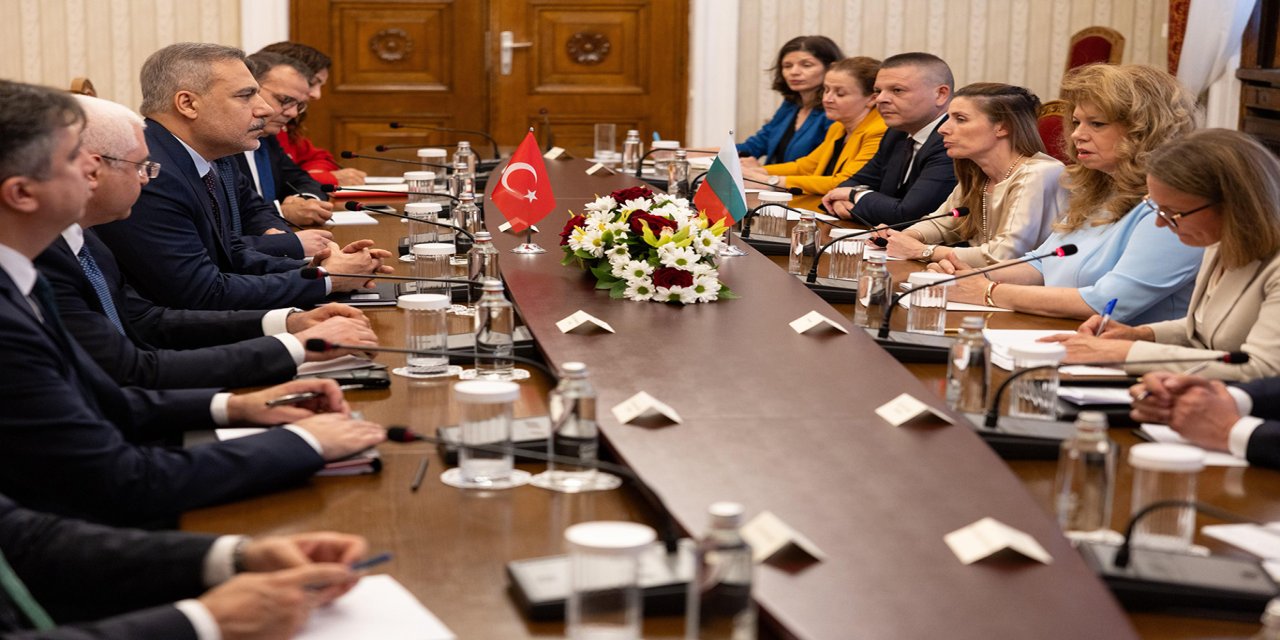 Bakan Fidan, Bulgaristan Cumhurbaşkanı Yotova tarafından kabul edildi