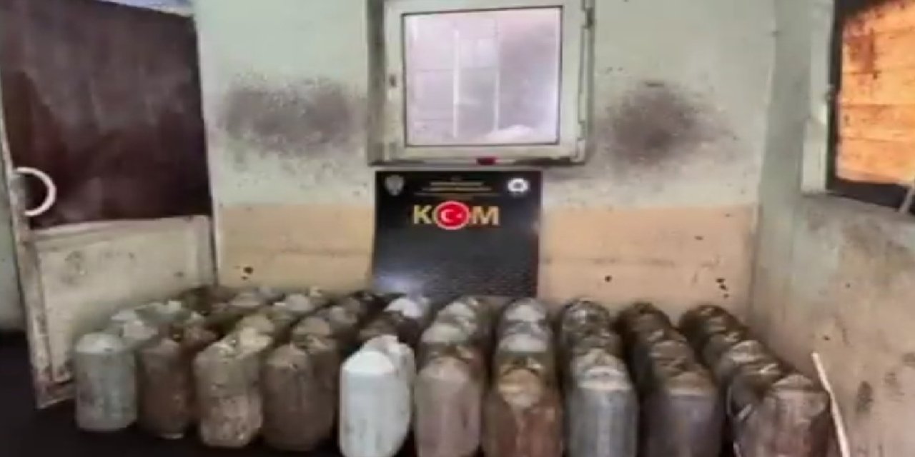 Erzurum'da gümrük kaçağı akaryakıt ele geçirildi: 2 gözaltı
