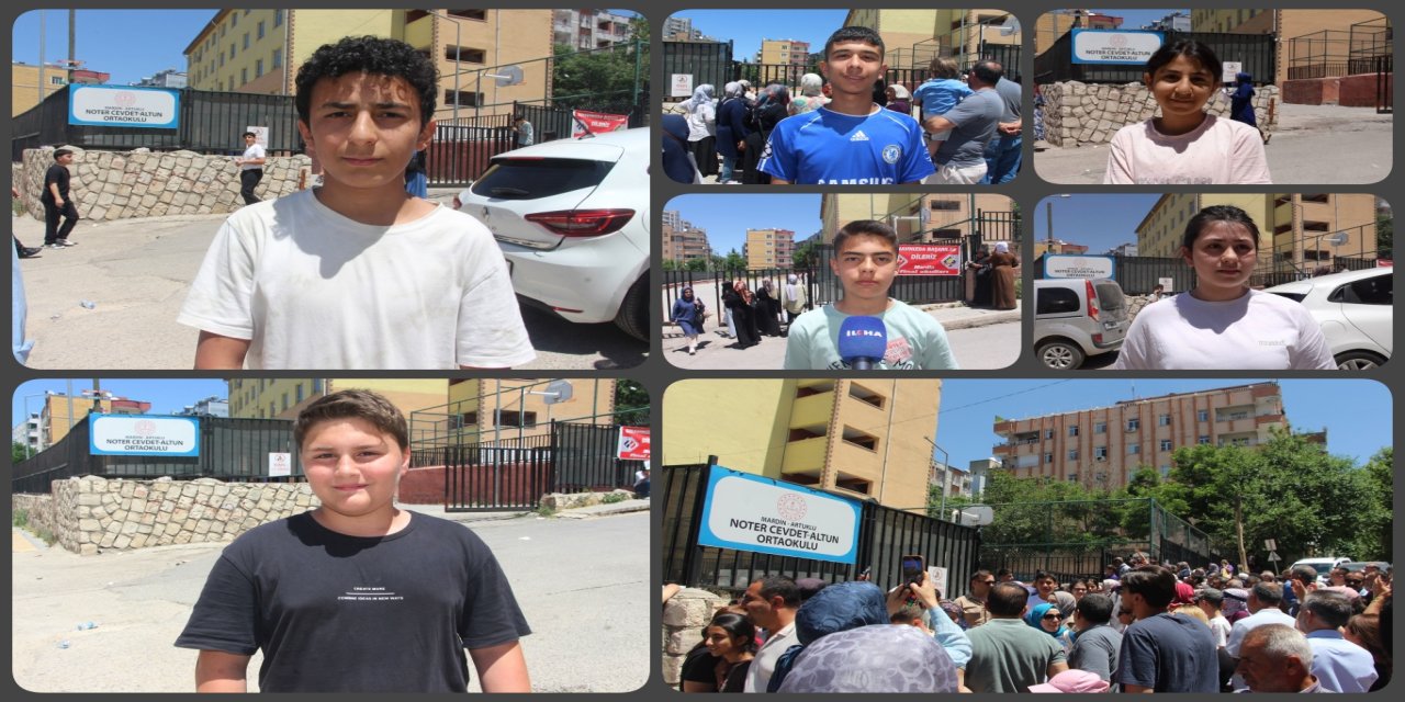 Mardin'de LGS maratonu tamamlandı: Öğrenciler sonuçlardan umutlu