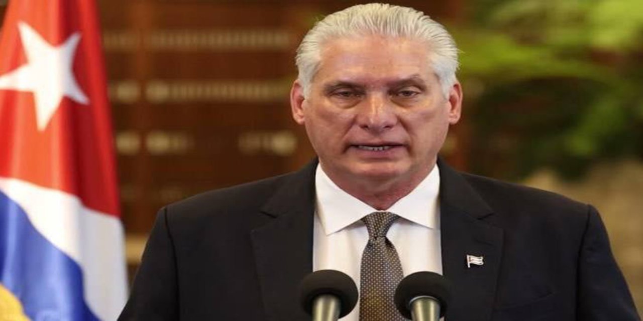 Küba Devlet Başkanı Diaz-Canel Washington’a tepki: ABD halkımızı cezalandırıyor
