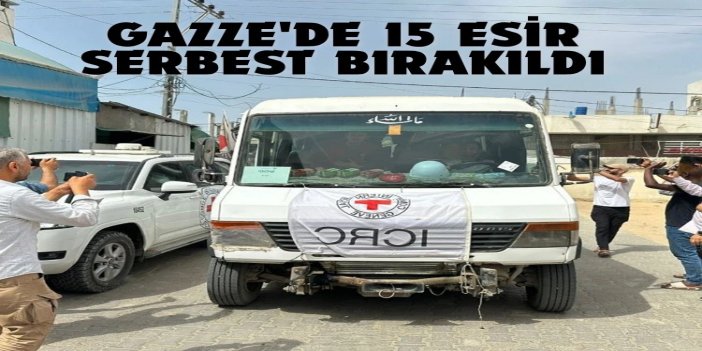 İşgalciler, Gazze'den 15 esir serbest bıraktı