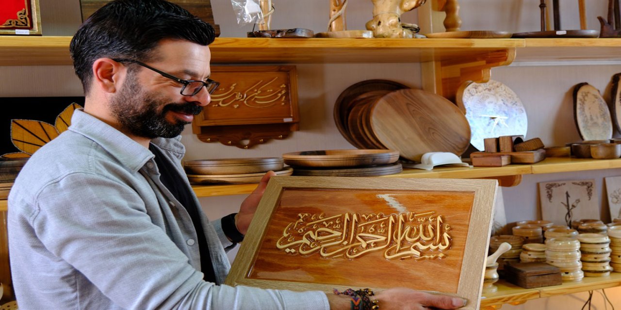 Van’da kuruyan ceviz ağaçları sanat eserine dönüşüyor