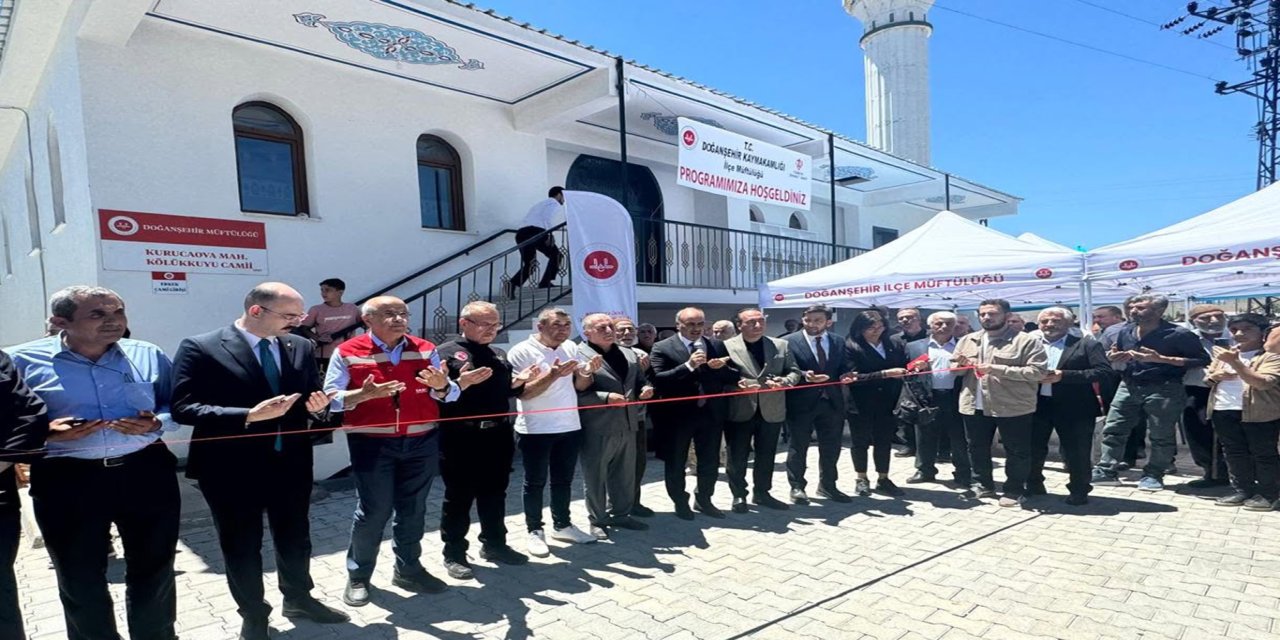 Malatya'da Kölükkuyu Camii ibadete açıldı