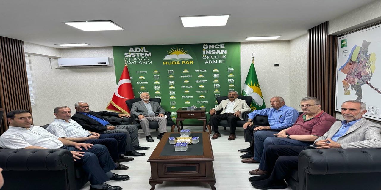 Saadet Partisi'nden HÜDA PAR'a Ziyaret