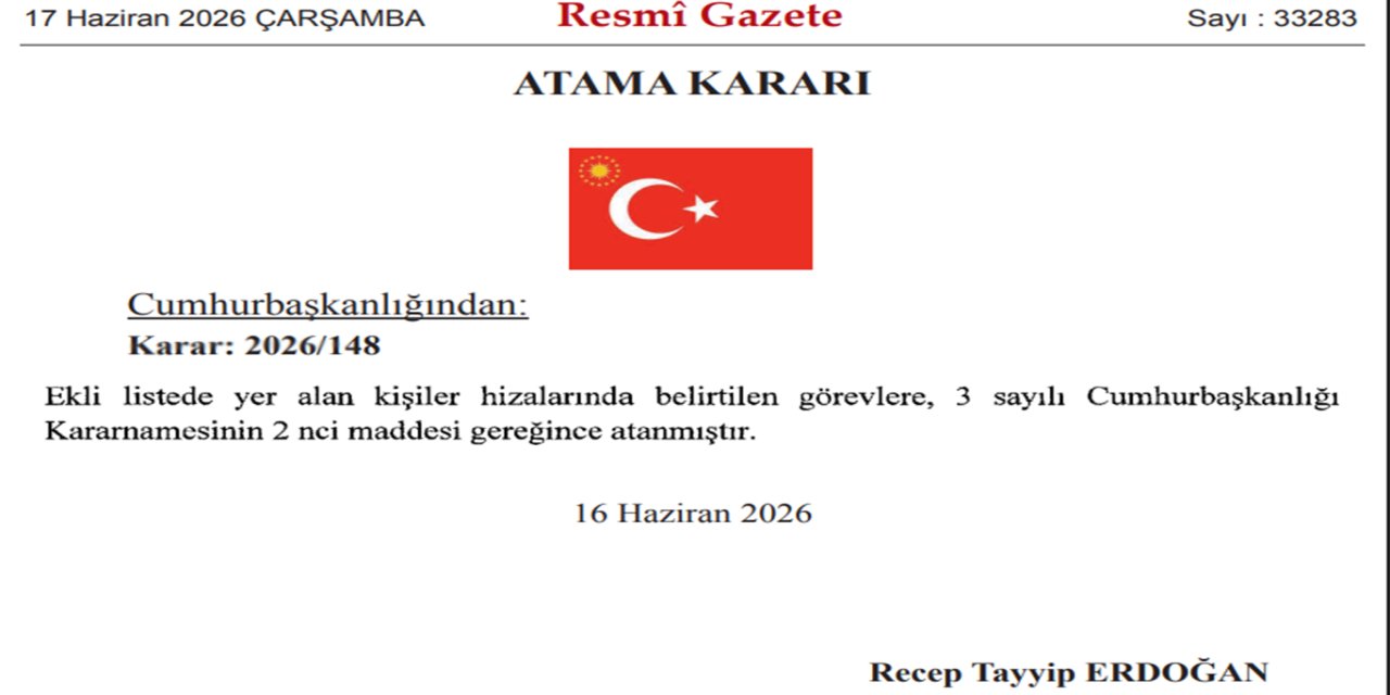 Konya’da kaymakam atamaları Resmi Gazete’de yayımlandı
