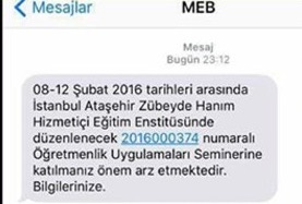 Öğretmenlere, okuluna dönme İstanbul'a gel çağrısı