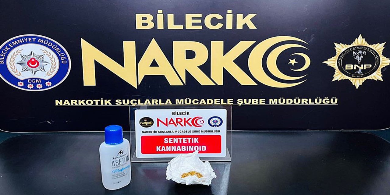 Bilecik’te uyuşturucu operasyonu: Bir şüpheli yakalandı