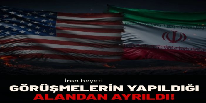 İran basını: İran heyeti ABD ile görüşmelerin yapıldığı alandan ayrıldı