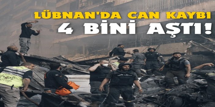 Siyonist rejimin ateşkese rağmen saldırdığı Lübnan'da can kaybı 4 bini aştı