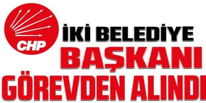 Adalar ve Silifke Belediye Başkanları görevden uzaklaştırıldı