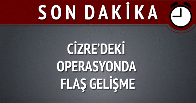 Cizre'de: 60 PKK'li ödürüldü