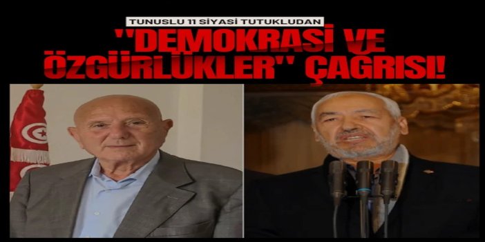 Tunuslu 11 siyasi tutukludan "demokrasi ve özgürlükler" çağrısı