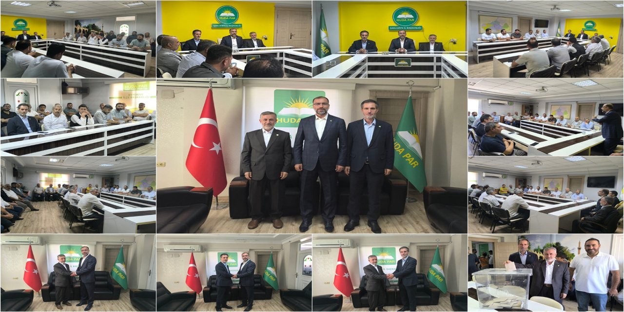 HÜDA PAR Eyyübiye'de görev değişimi