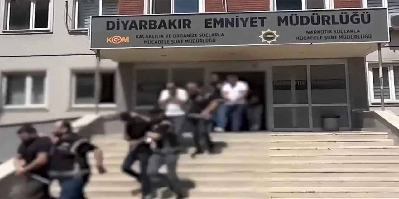 Diyarbakır'da silahlı suç örgütüne operasyon: 15 tutuklama