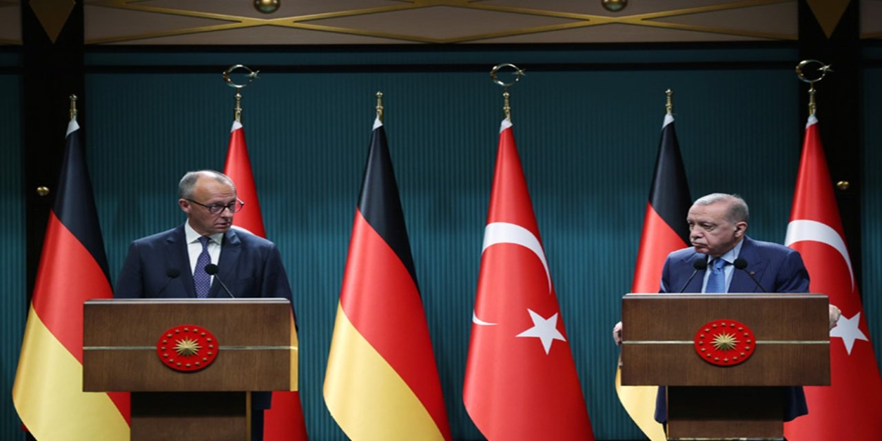 Cumhurbaşkanı Erdoğan, Almanya Şansölyesi Merz ile görüştü