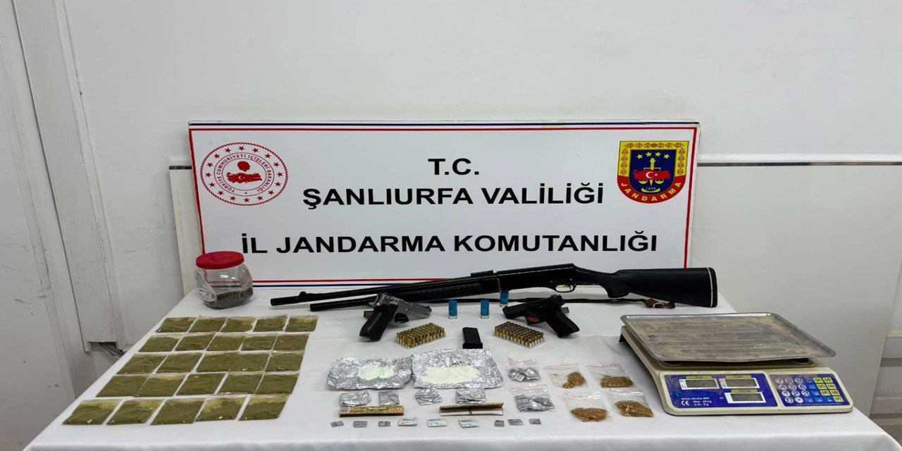 Şanlıurfa'da uyuşturucu operasyonu: 2 gözaltı