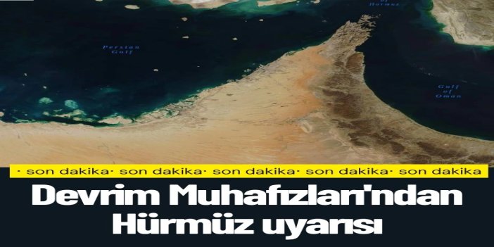 Devrim Muhafızları, Hürmüz'den geçecek gemileri Larak Adası'na yönlendiriyor