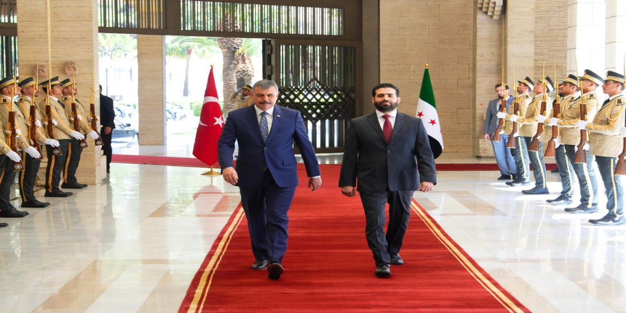 Bakan Çiftçi, Şam'da Suriyeli mevkidaşı Hattab ile görüştü