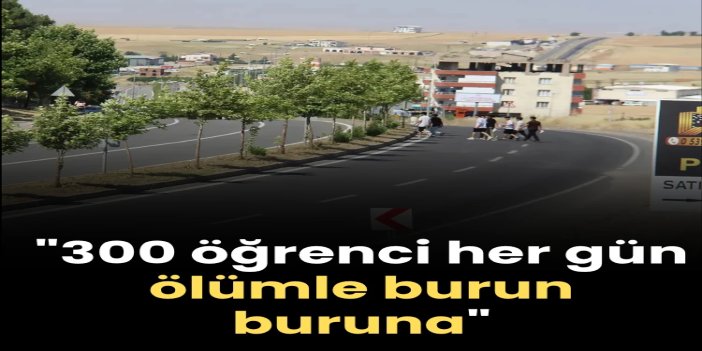HÜDA PAR Silvan İlçe Başkanı Balyen: 300 öğrenci her gün ölümle burun buruna yol geçiyor