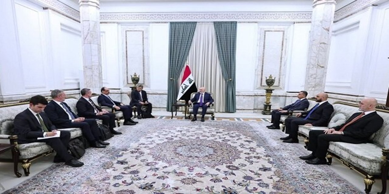 MİT Başkanı Kalın ve Irak Cumhurbaşkanı Amedi arasında kritik görüşme