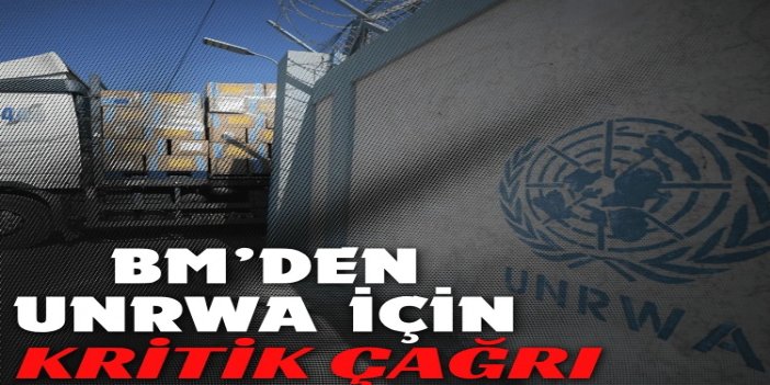 BM’den üye devletlere UNRWA için mali destek çağrısı