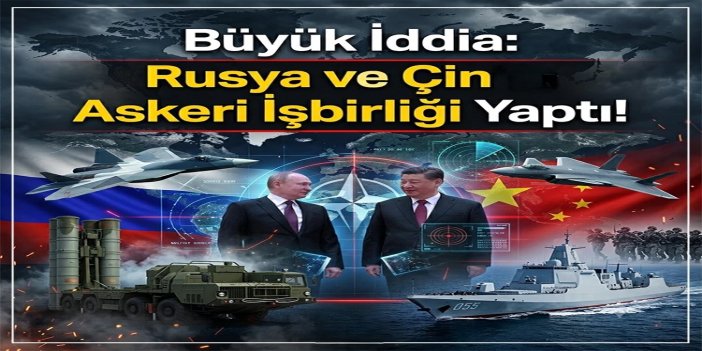 Rusya ve Çin'in ortak stratejik askeri eğitim iş birliği yaptığı iddiası
