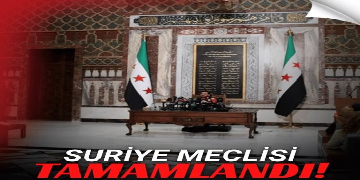Suriye, Halk Meclisi'nin kalan üçte birlik üyelerinin atanmasıyla meclisin oluşumunu tamamladı