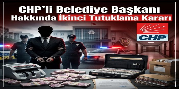 CHP'li belediye başkanına "rüşvet" soruşturmasında ikinci tutuklama kararı