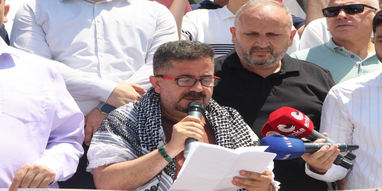 Gazze'de 1000'inci gün soykırıma karşı Mardin'de basın açıklaması düzenlendi