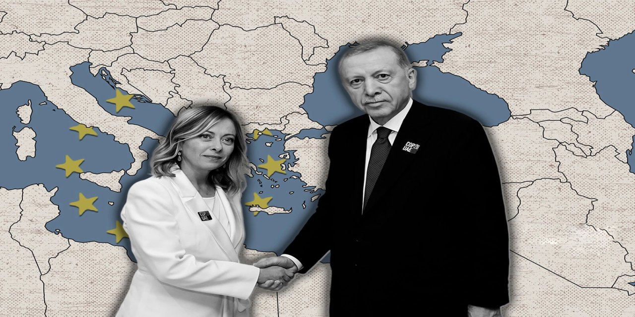 Cumhurbaşkanı Erdoğan İtalya Başbakanı Meloni ile görüştü