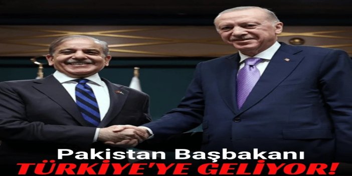 Pakistan Başbakanı Şerif yarın Türkiye'ye geliyor