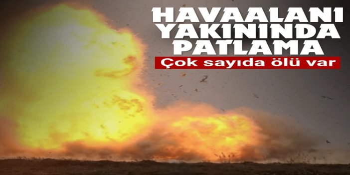 Suriye'de askeri havaalanı yakınında patlama: 5 ölü