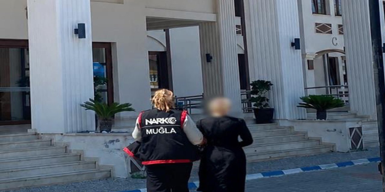 Muğla'da hakkında 18 yıl 9 ay hapis cezası bulunan uyuşturucu satıcısı yakalandı